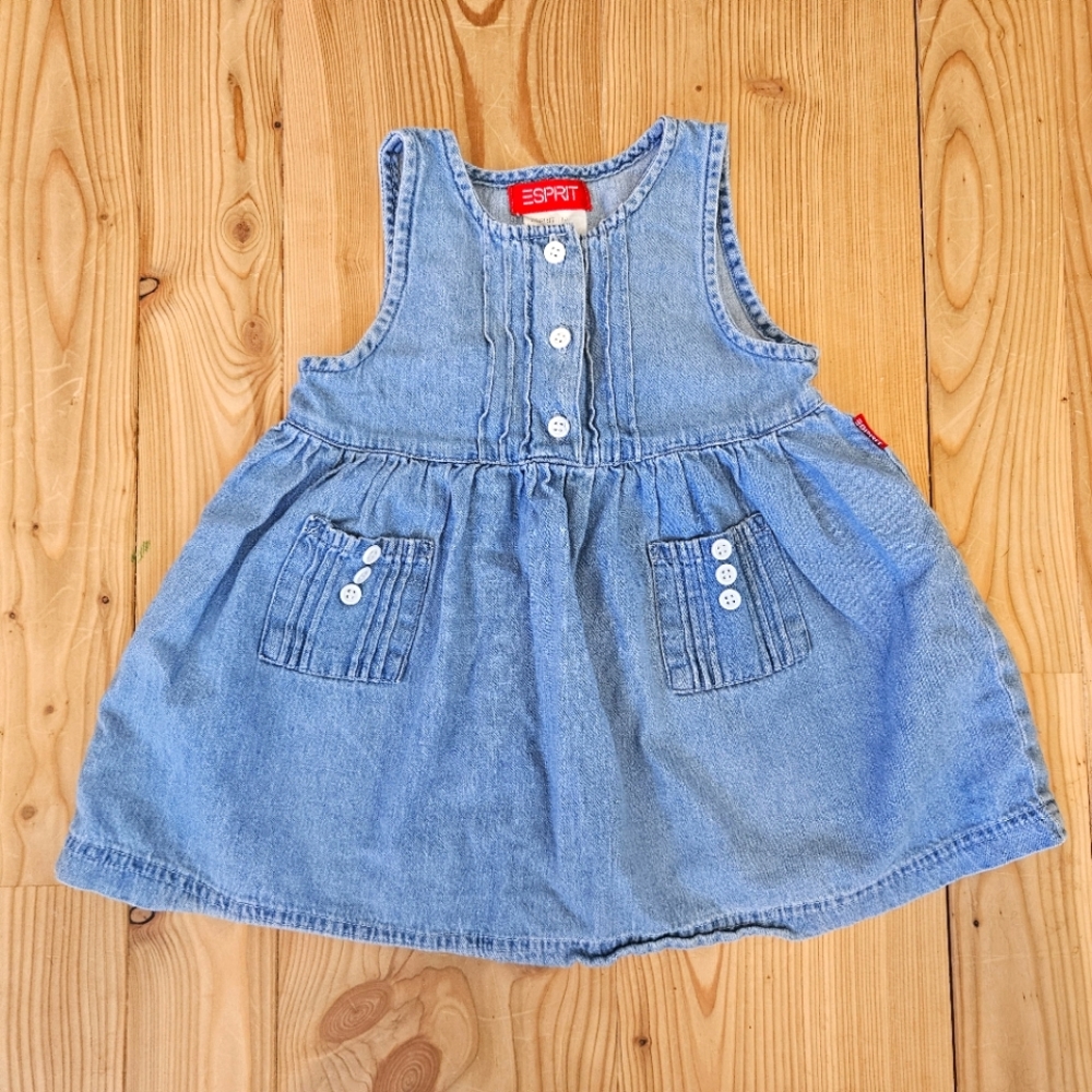 ESPRIT TODDLER Denim Dress, size 18 months